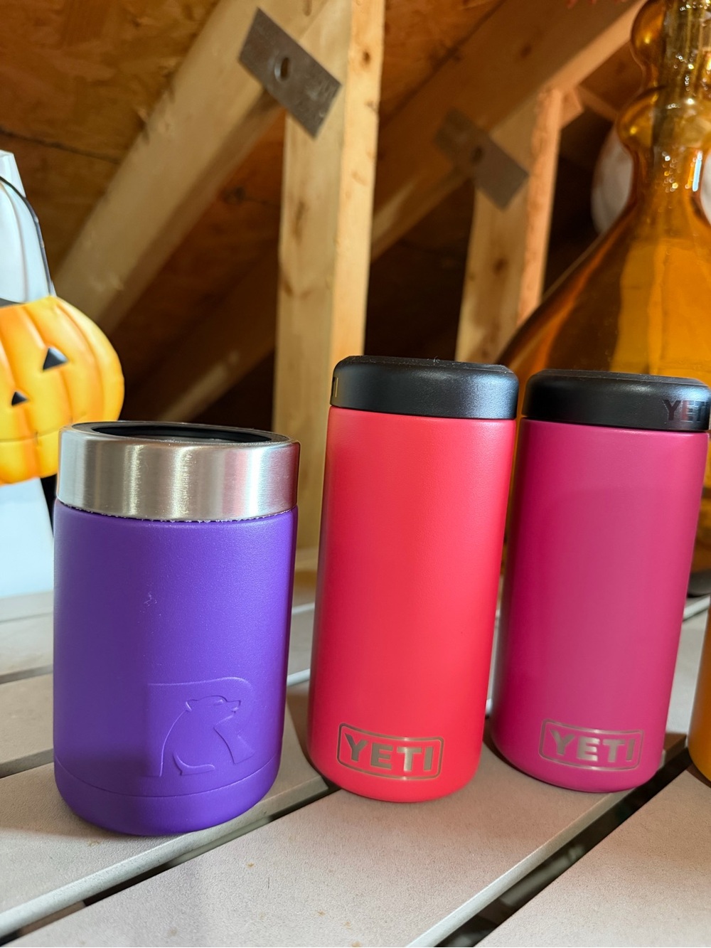Yeti Colorful Rambler Colster Bundle (Purple is Rtic) - Picture 3 of 6